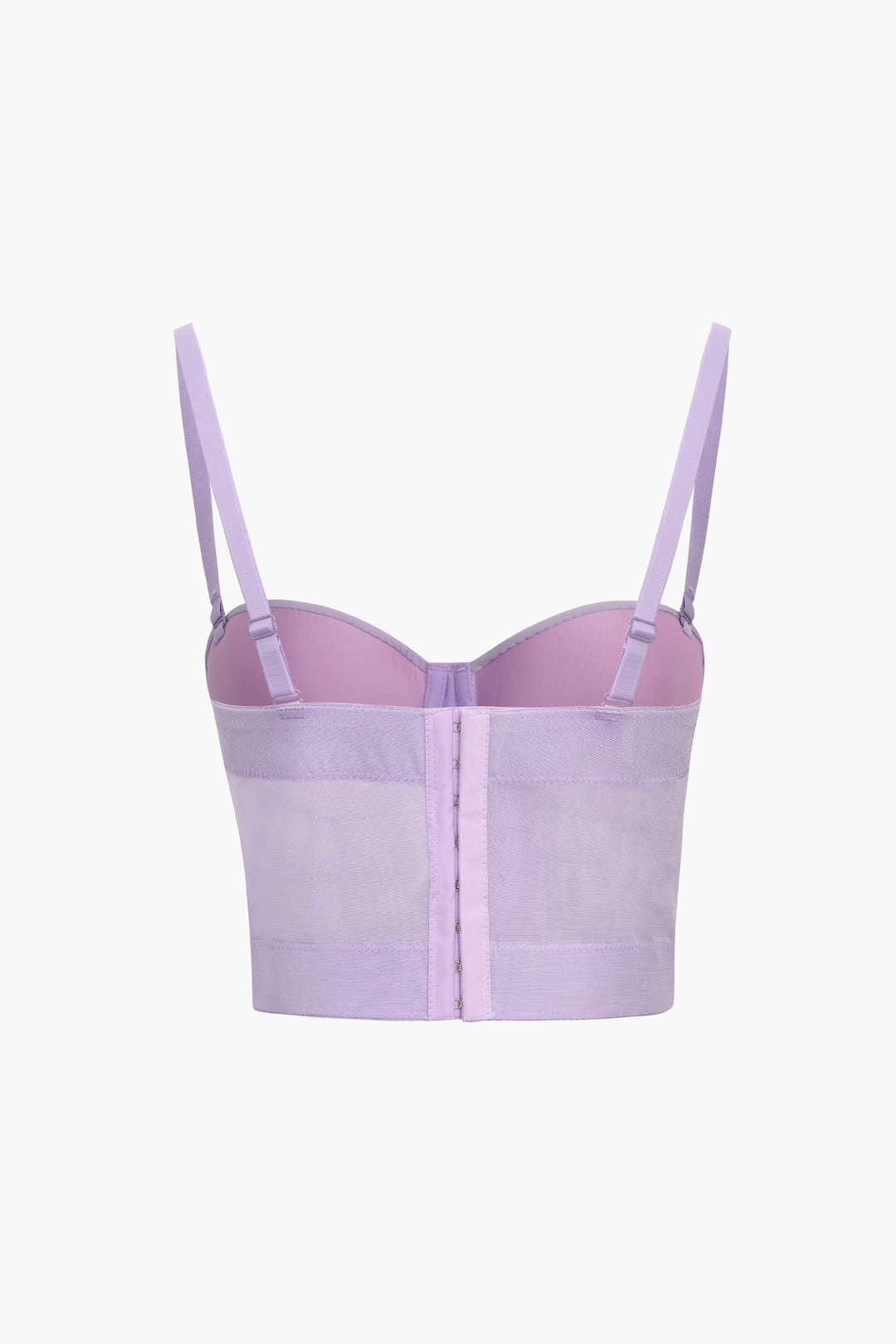 Stützendes Mesh-Bustier-Top