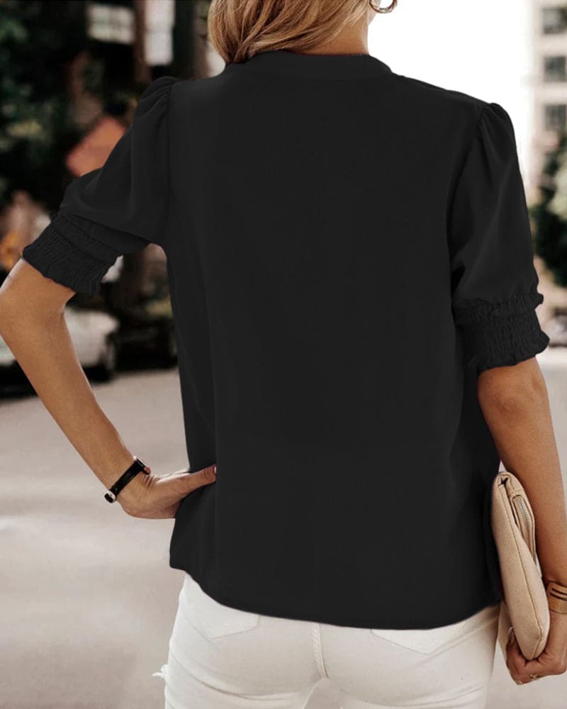 V-Neck Short Sleeve Shirt