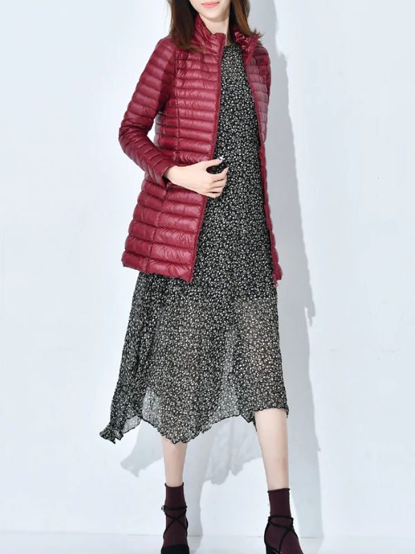 Leichte Damen-Daunenjacke mit individueller Anpassung