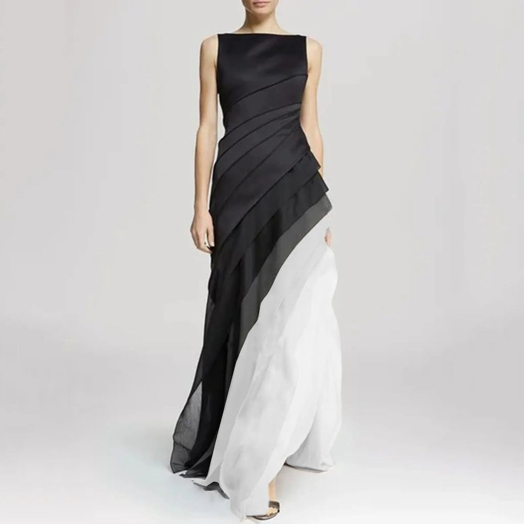 Stilvolles Ombre-Lagenkleid