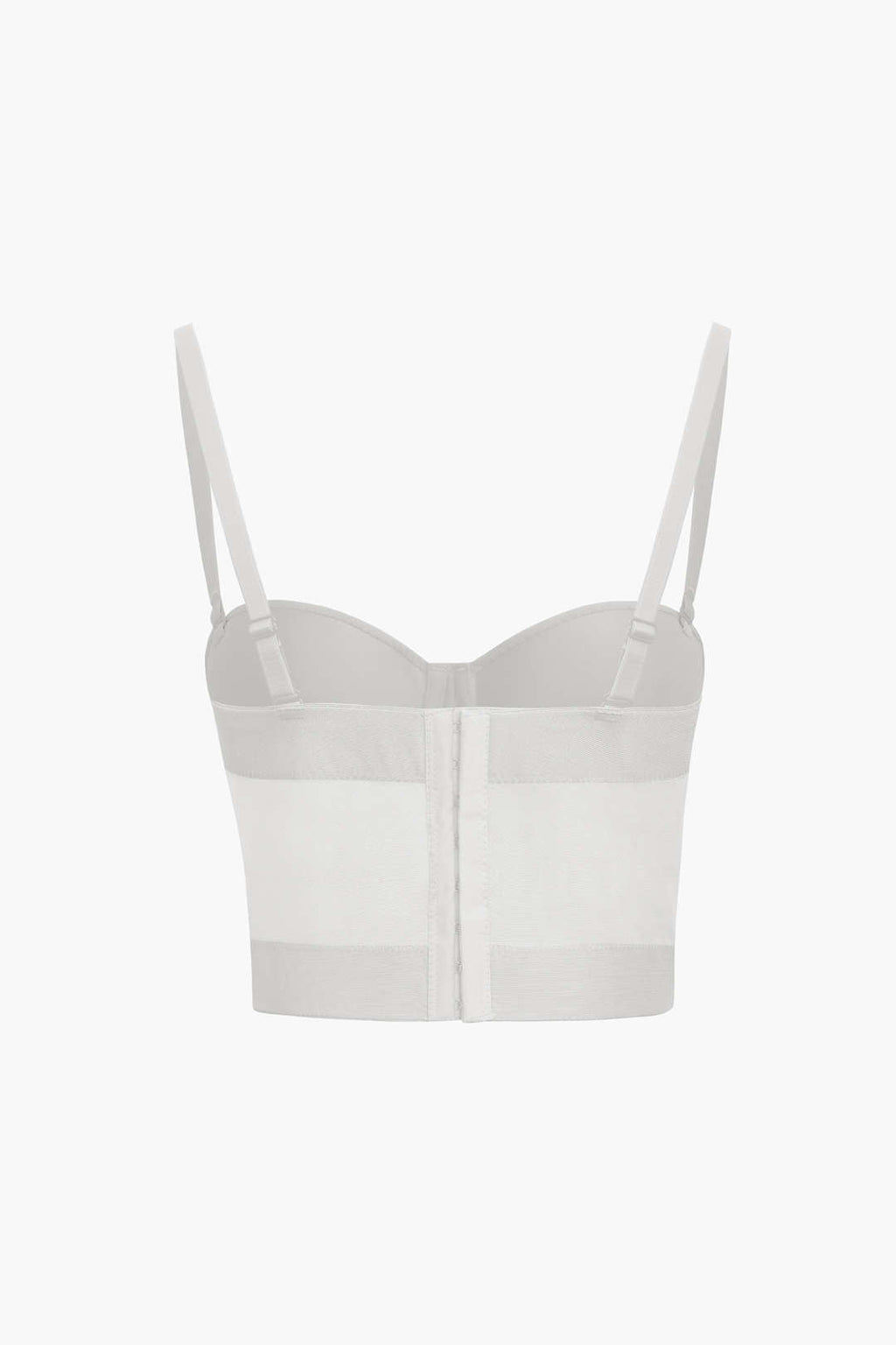 Stützendes Mesh-Bustier-Top