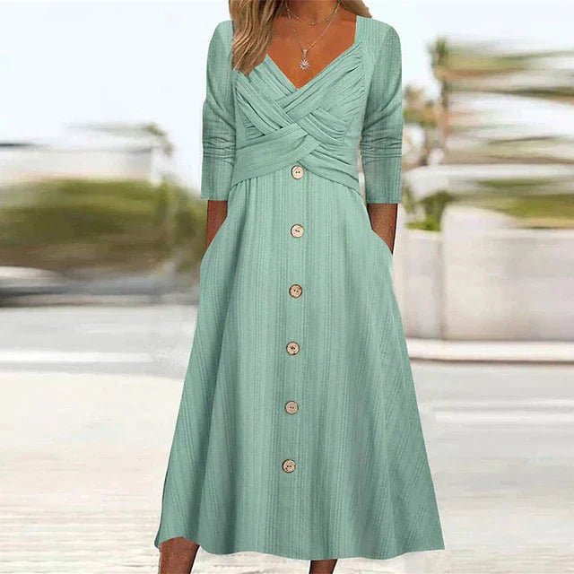 Stilvolles Sommerkleid mit elegantem Charme