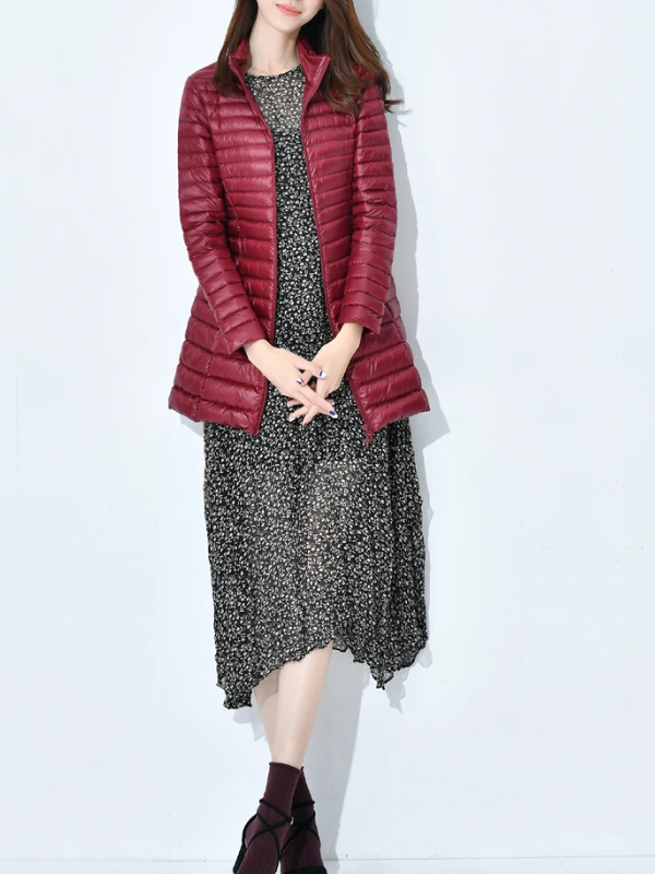 Leichte Damen-Daunenjacke mit individueller Anpassung