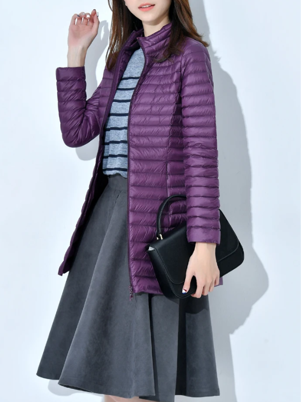 Leichte Damen-Daunenjacke mit individueller Anpassung