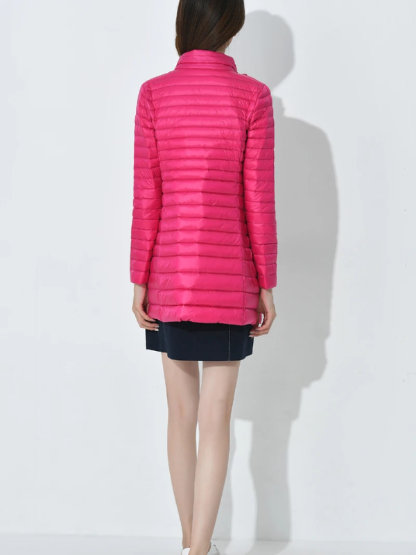 Leichte Damen-Daunenjacke mit individueller Anpassung