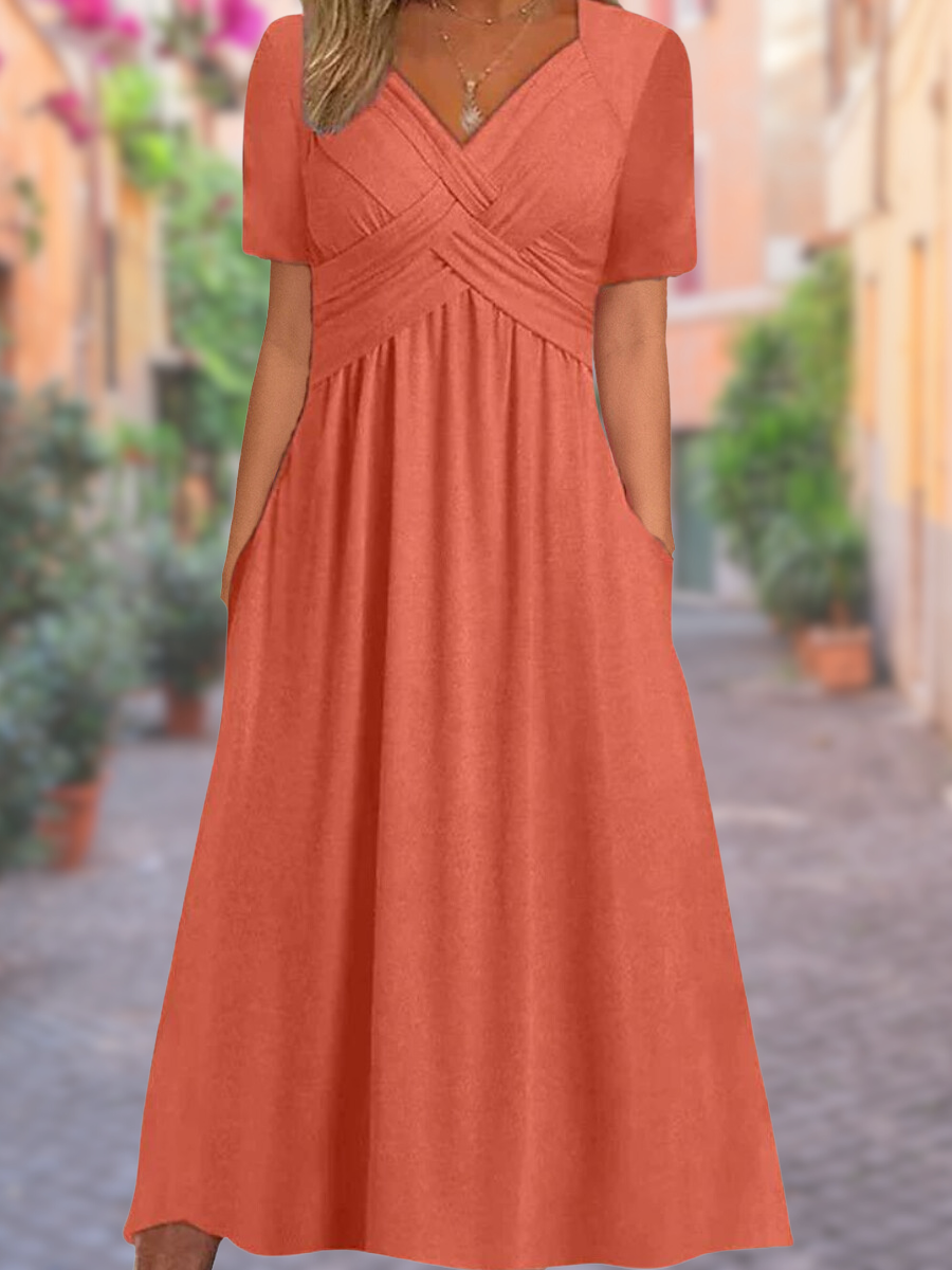 Selby Sommer Maxikleid mit Cut-Out-Design