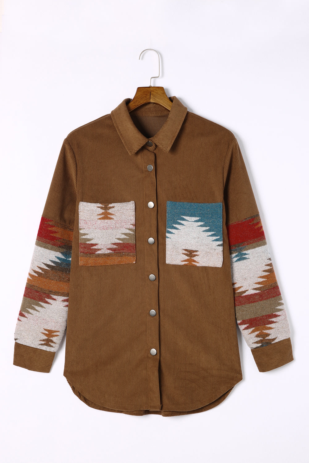 Azteken-Stil Cordjacke