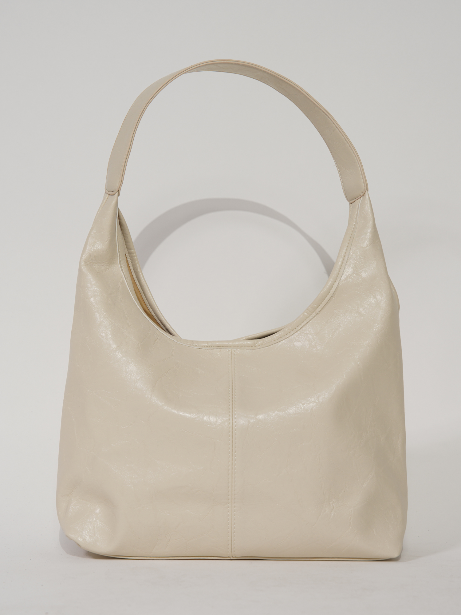 Vintage Worn Leather Tote Bag