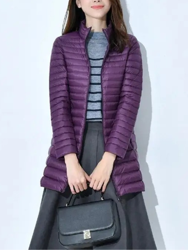 Leichte Damen-Daunenjacke mit individueller Anpassung