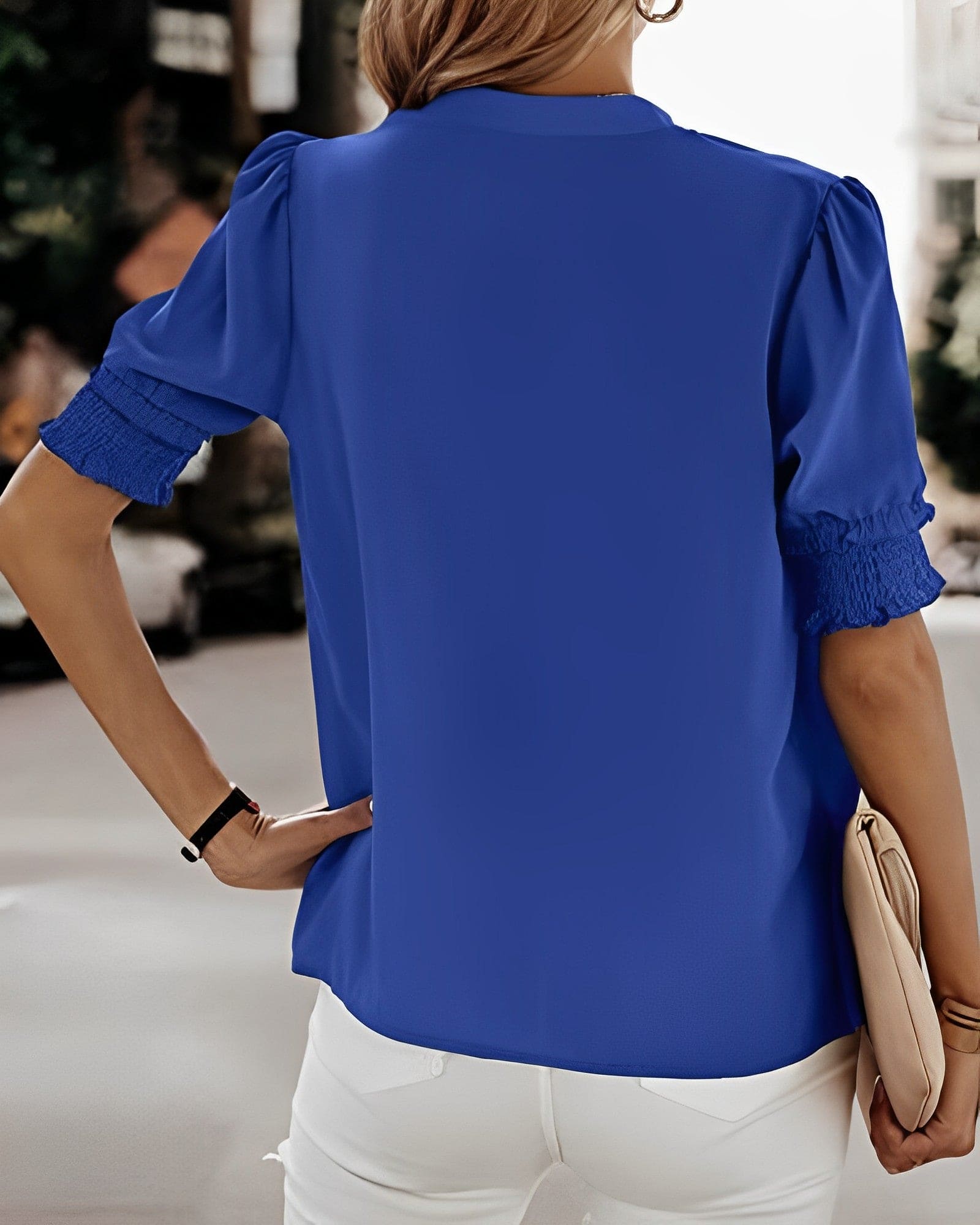 V-Neck Short Sleeve Shirt