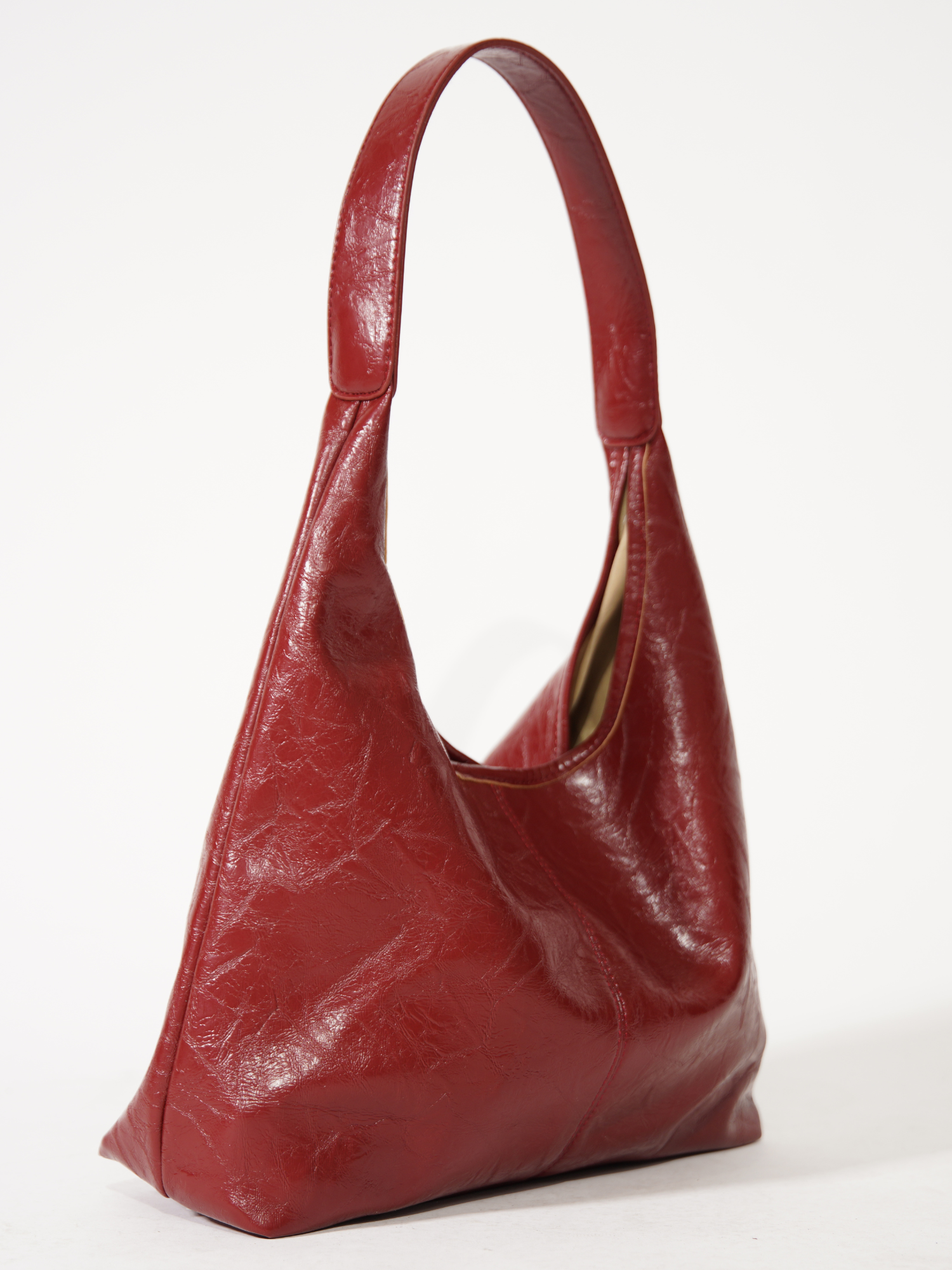 Vintage Worn Leather Tote Bag