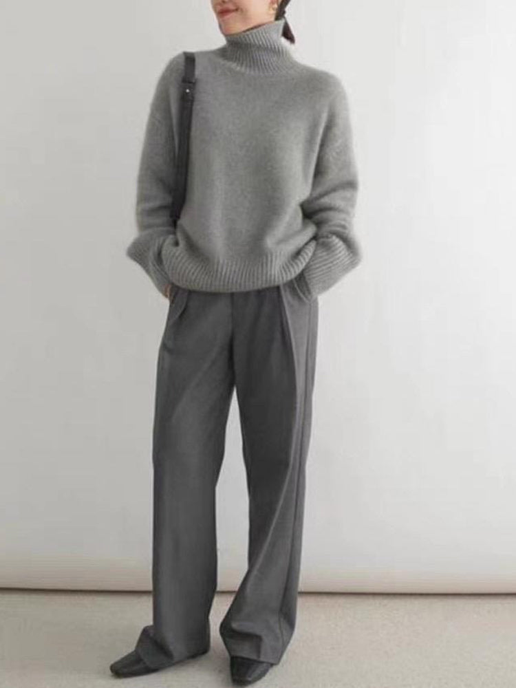 Stylischer Rollkragenpullover für Damen