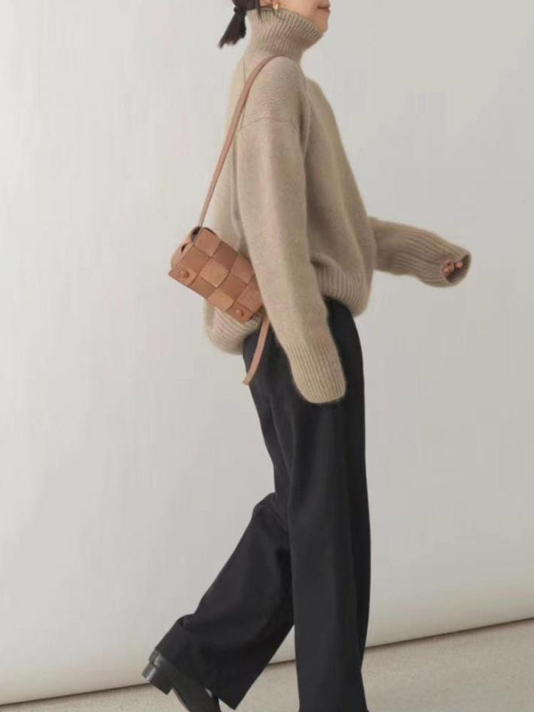 Stylischer Rollkragenpullover für Damen