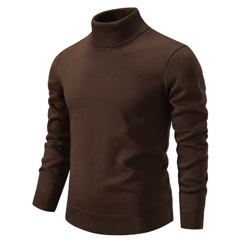 Turtleneck Sweater Made from Pure Cotton