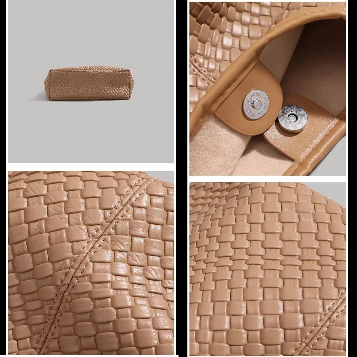 Stilvolle Damenhandtasche in Wassermelonenfarbe