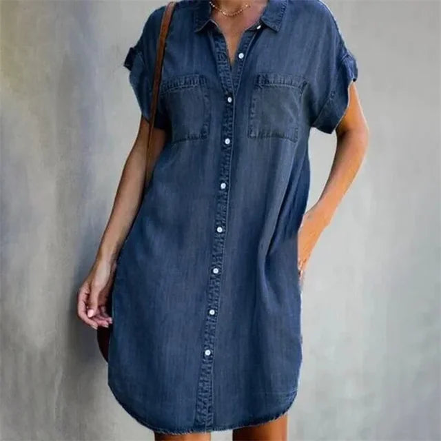 Sommerbrise Kollektion: Dagen Denimkleid