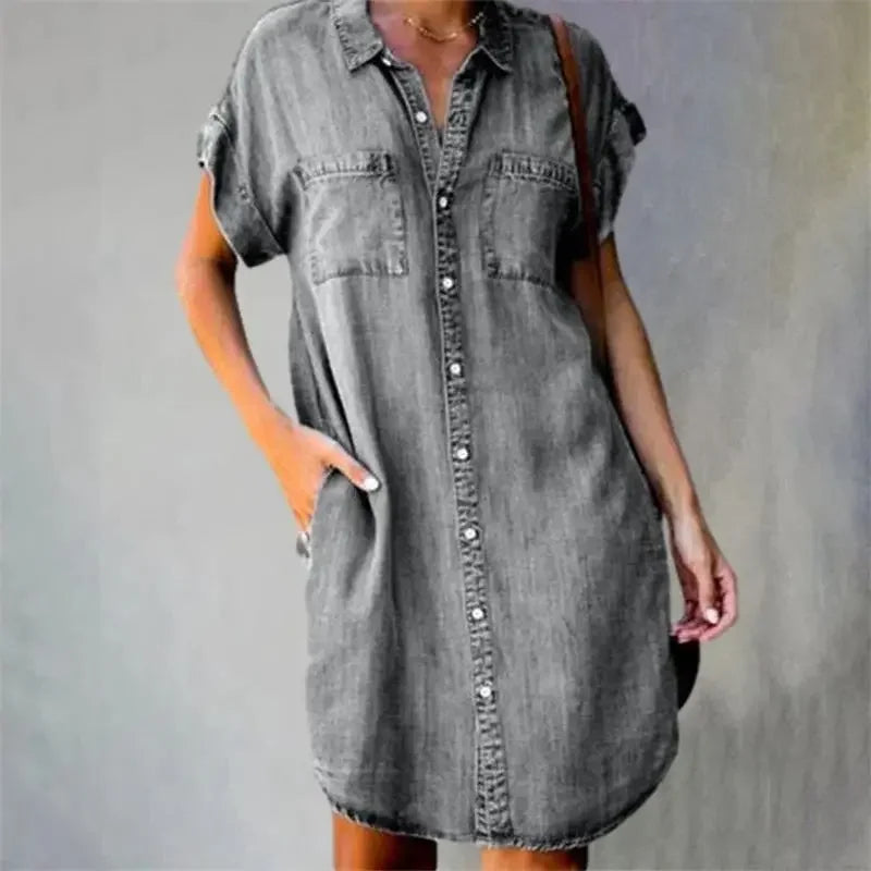 Sommerbrise Kollektion: Dagen Denimkleid