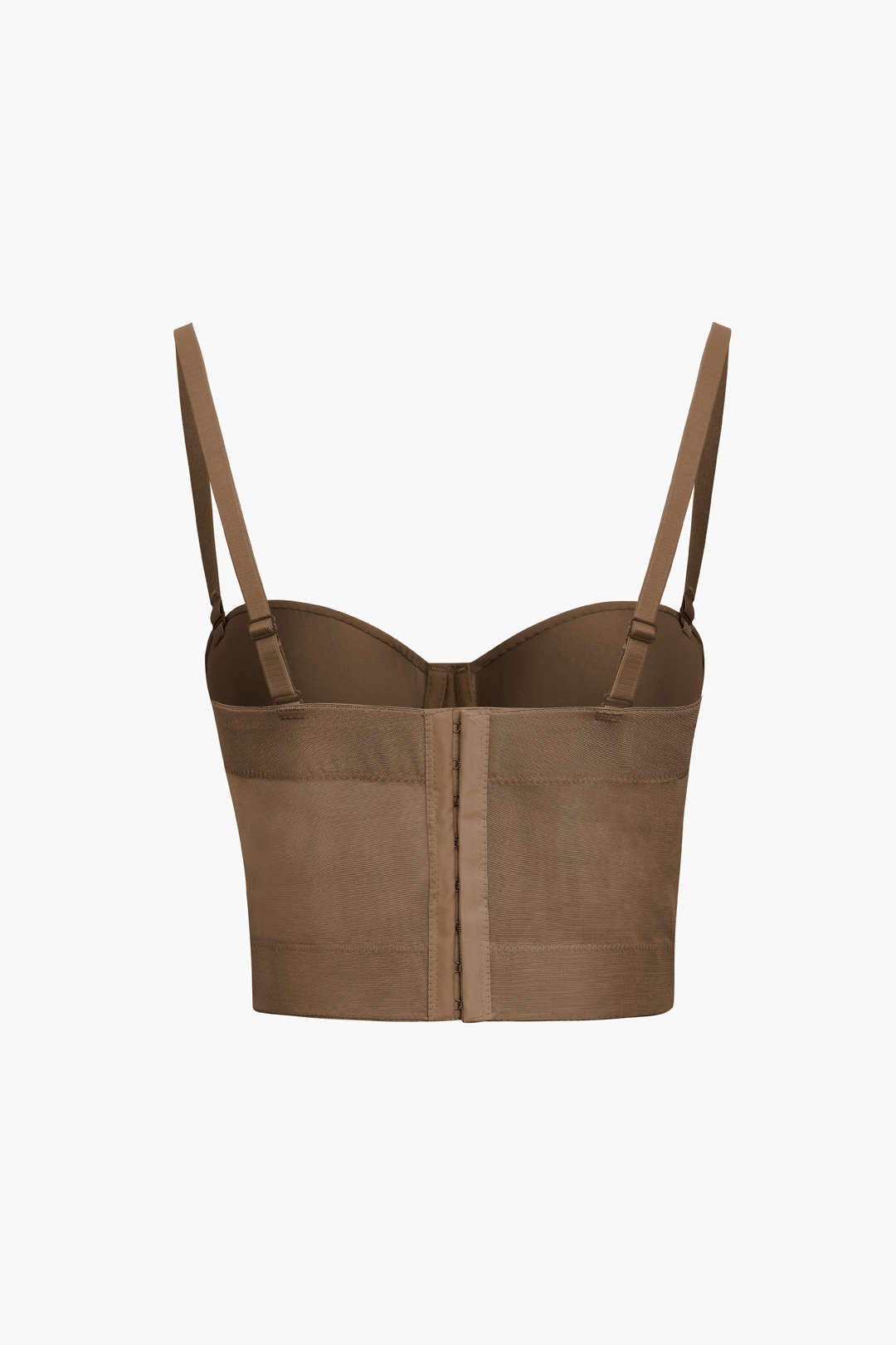 Stützendes Mesh-Bustier-Top