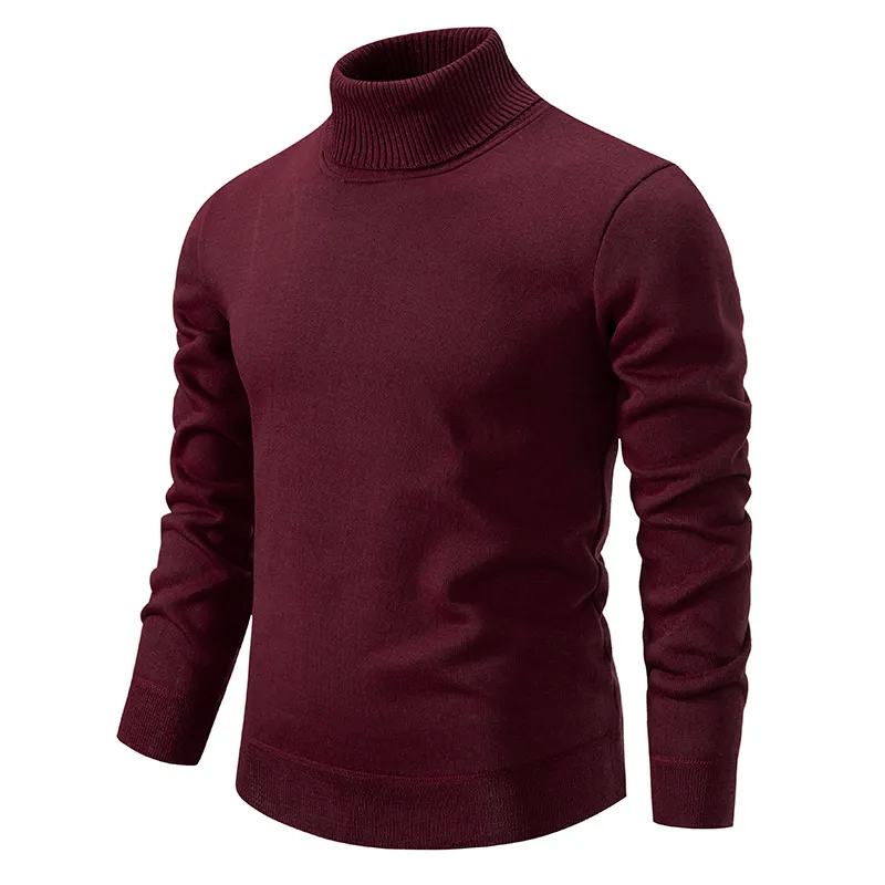 Turtleneck Sweater Made from Pure Cotton
