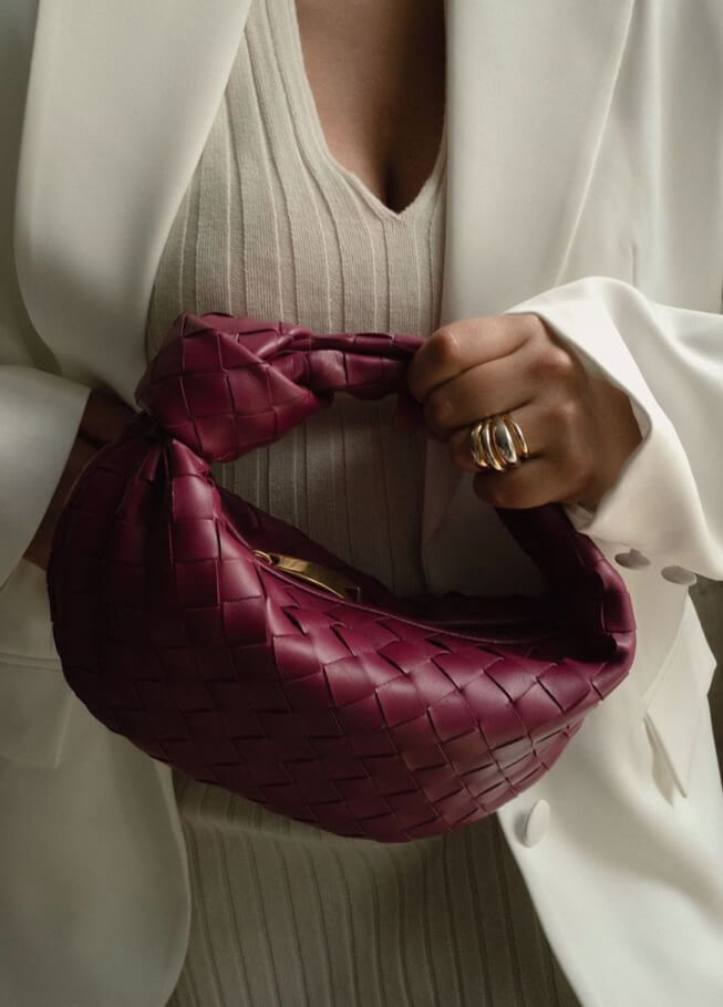 Stylish Braided Handbag