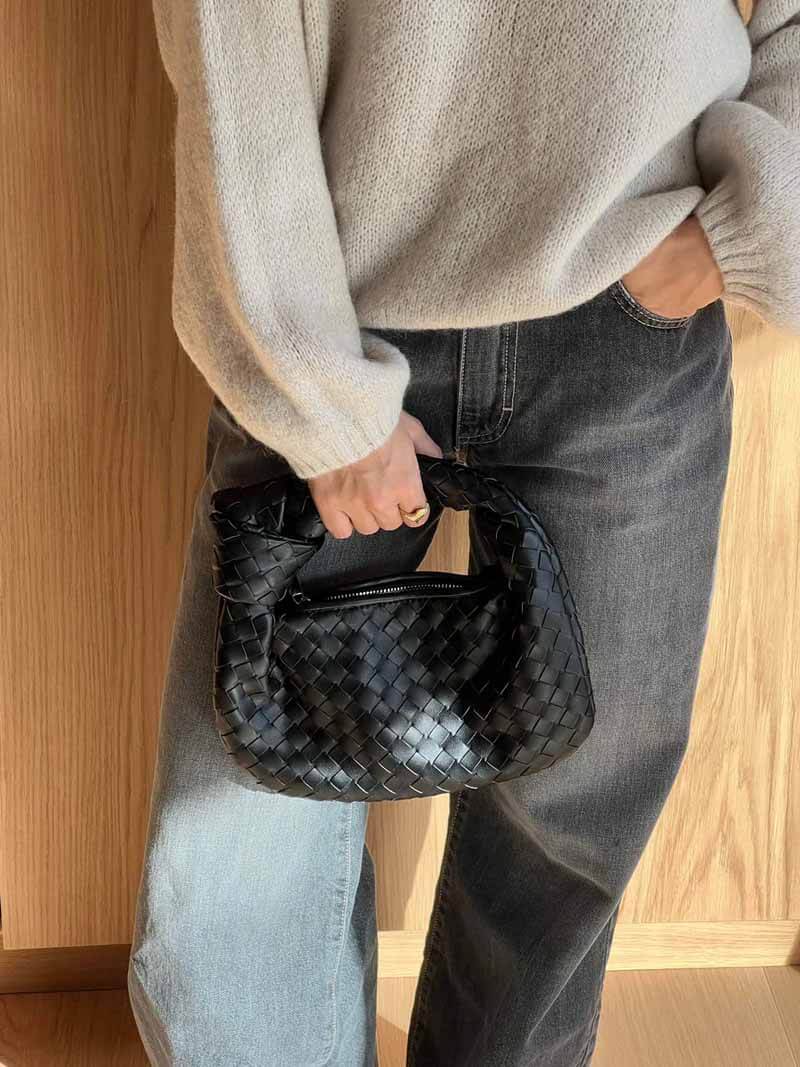 Stylish Braided Handbag