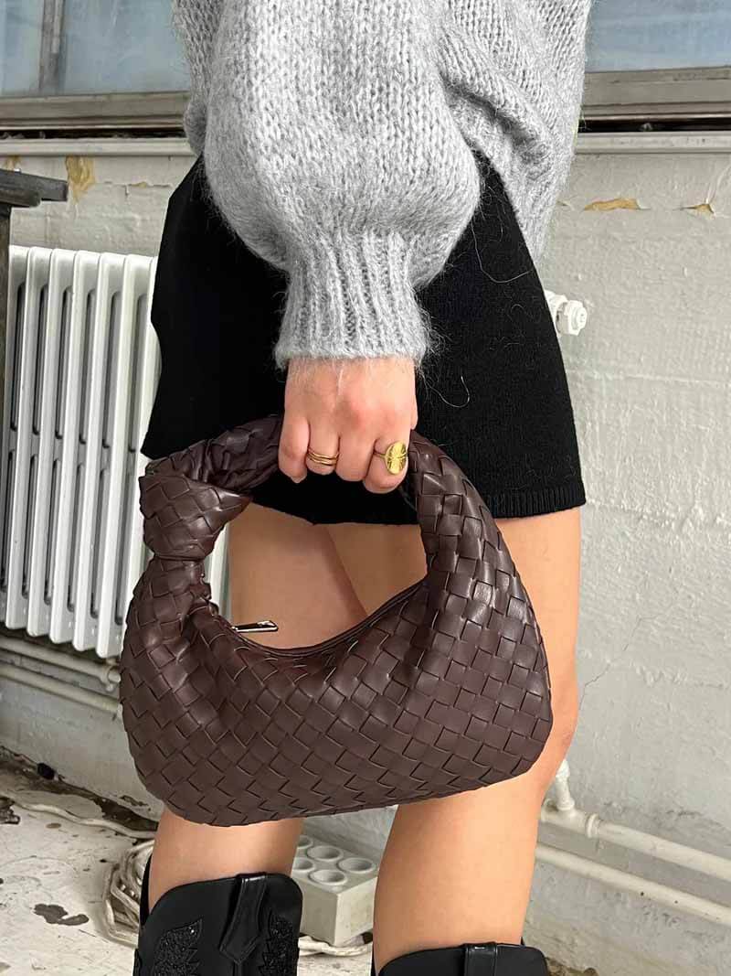 Stylish Braided Handbag